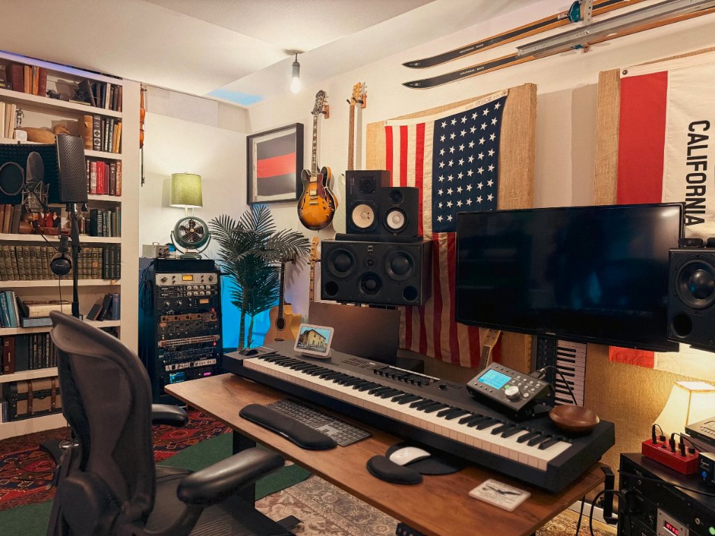Nashville studio session